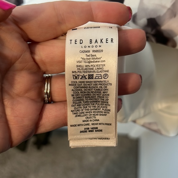 Ted Baker shift dress size 4 - Picture 4 of 5